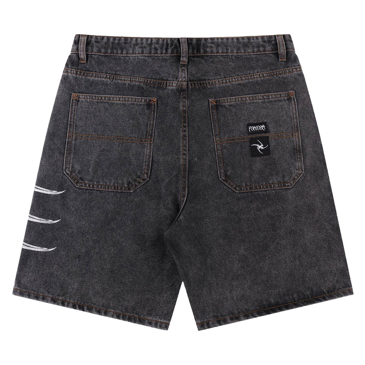 Former Dion Denim Walk Shorts - Washed Black image 2