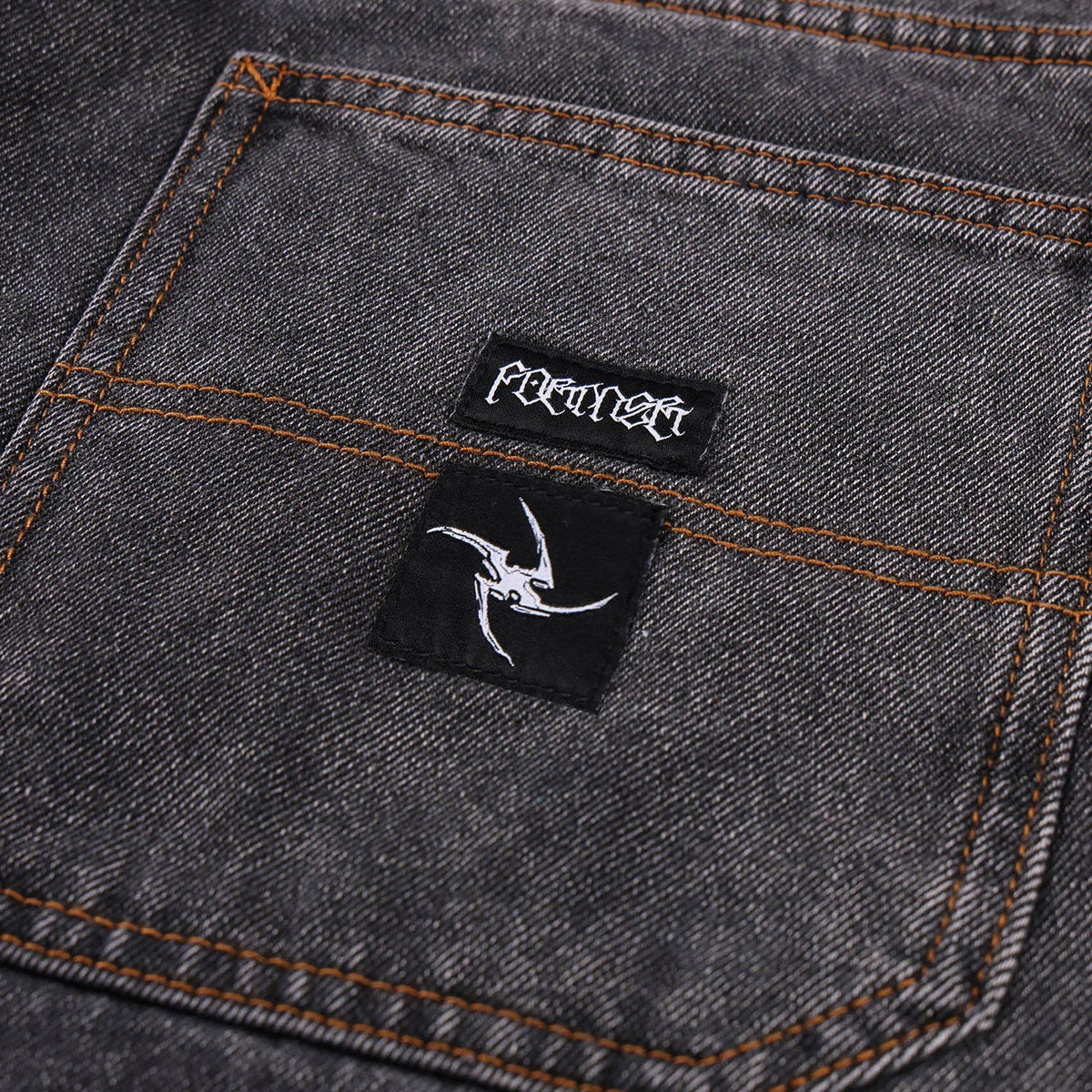 Former Dion Denim Walk Shorts - Washed Black image 3