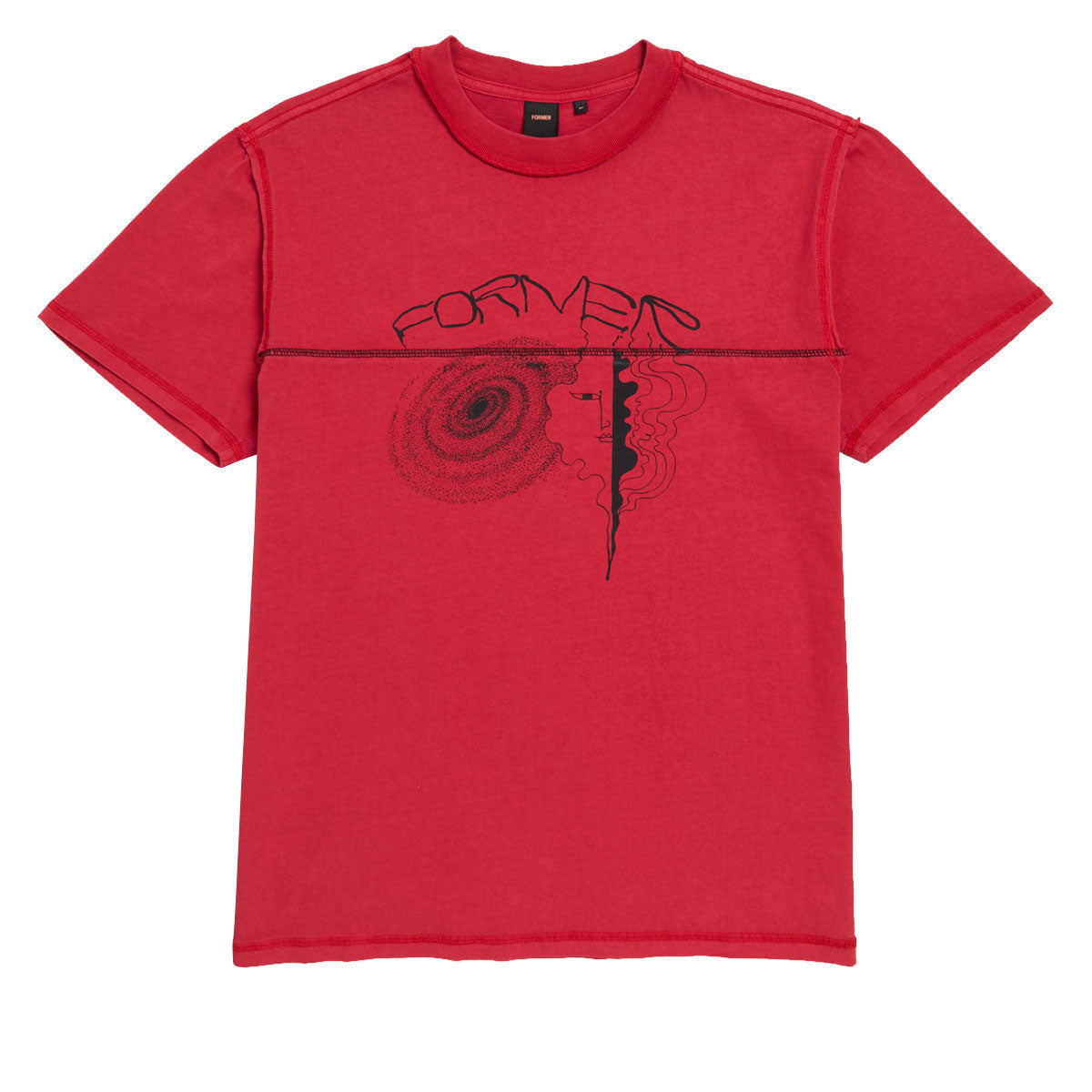 Former Oscillation T-Shirt - Washed Cherry image 1
