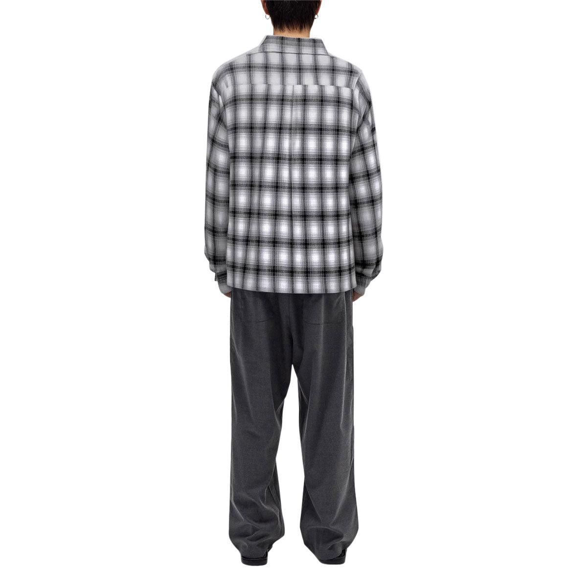 Former Vivian Flannel Long Sleeve Shirt - Grey image 4