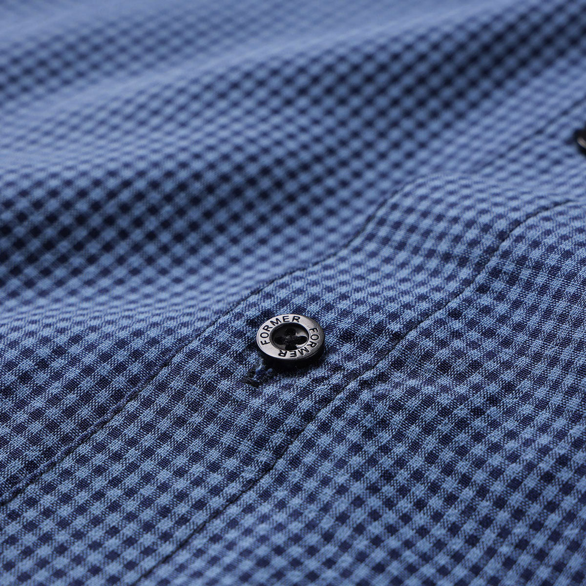 Former Vivian Check Shirt - Blue II image 5
