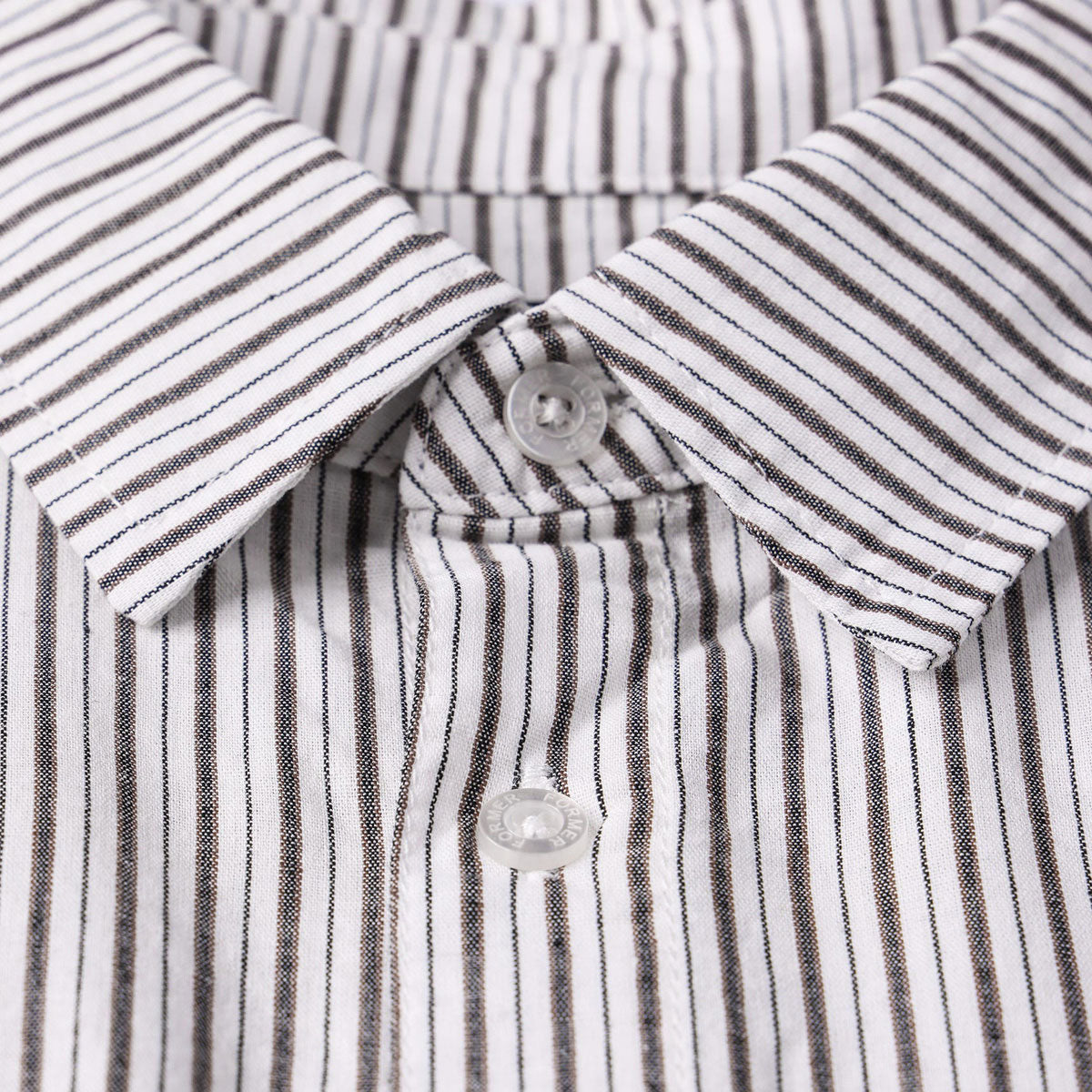 Former Reynolds Stripe Shirt - Beige image 4