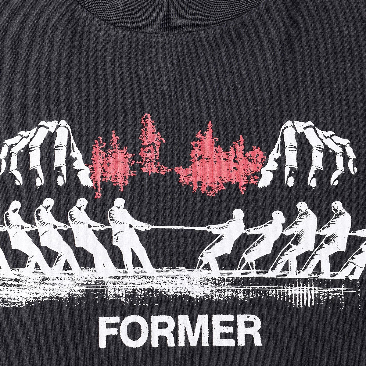 Former Engineered T-Shirt - Washed Black image 2