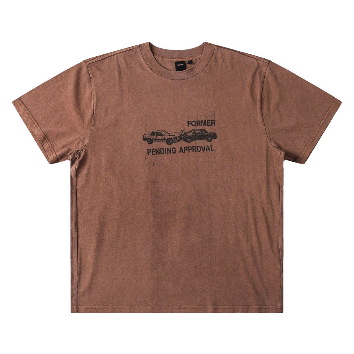 Former Fork In The Road T-Shirt - Washed Bark image 1