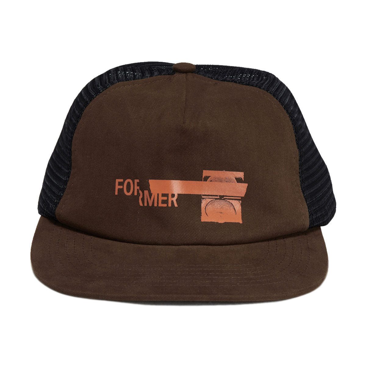Former Tape Crux Trucker Hat - Bark image 3