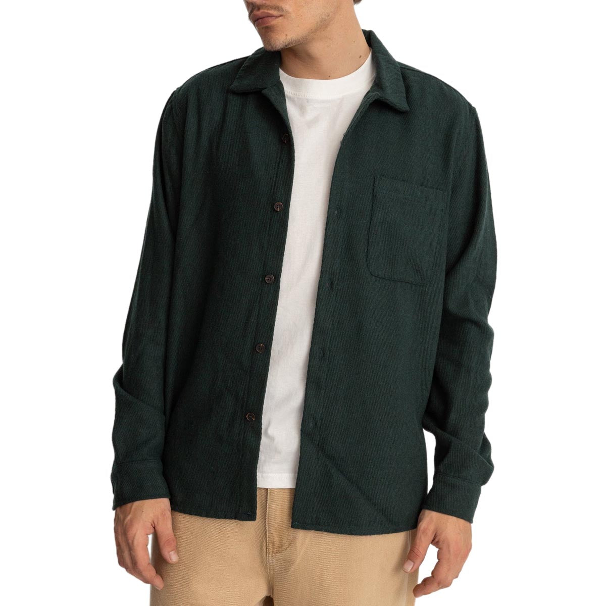 Rhythm Meadow Long Sleeve Shirt - Pine image 1