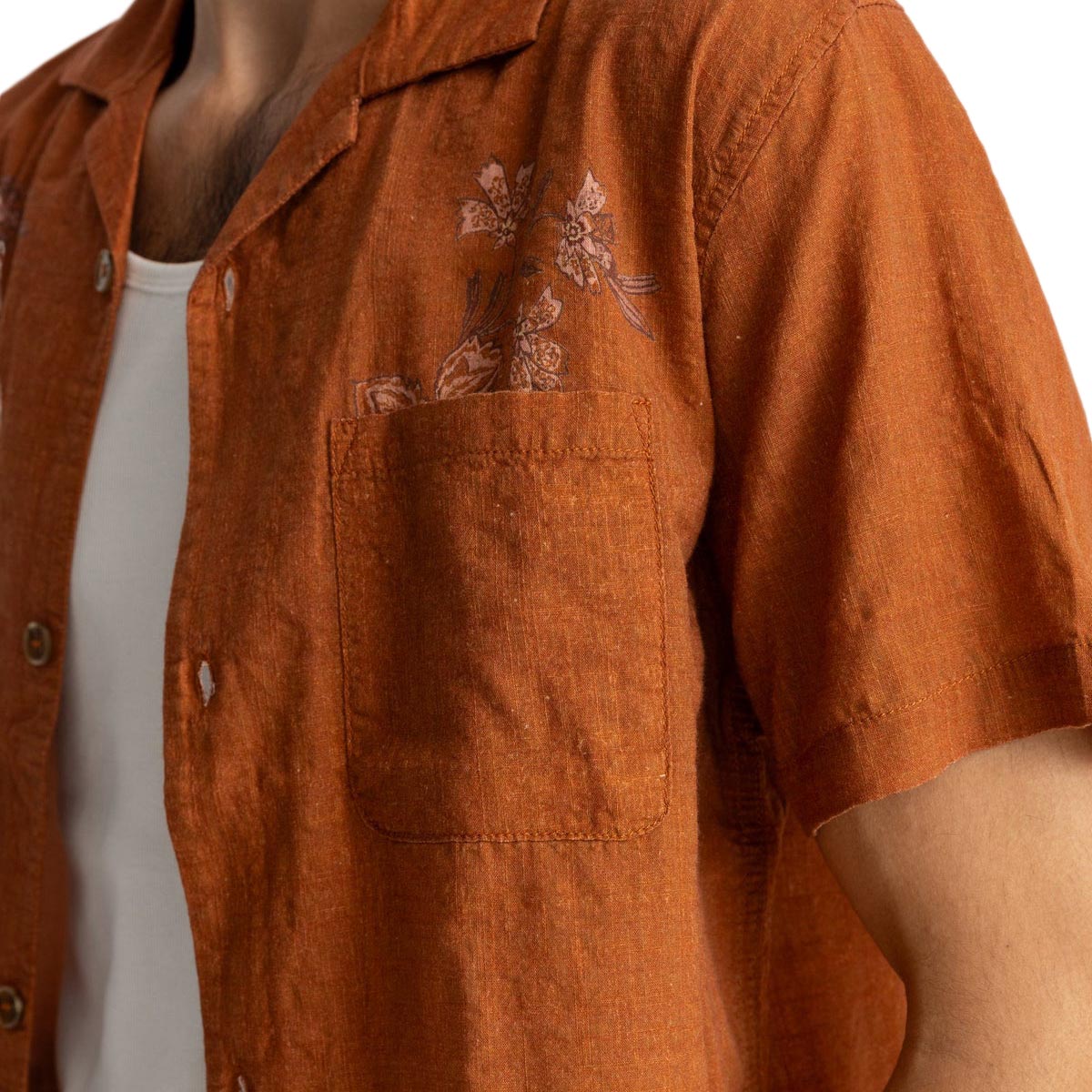 Rhythm Botanica Shirt - Ochre image 3