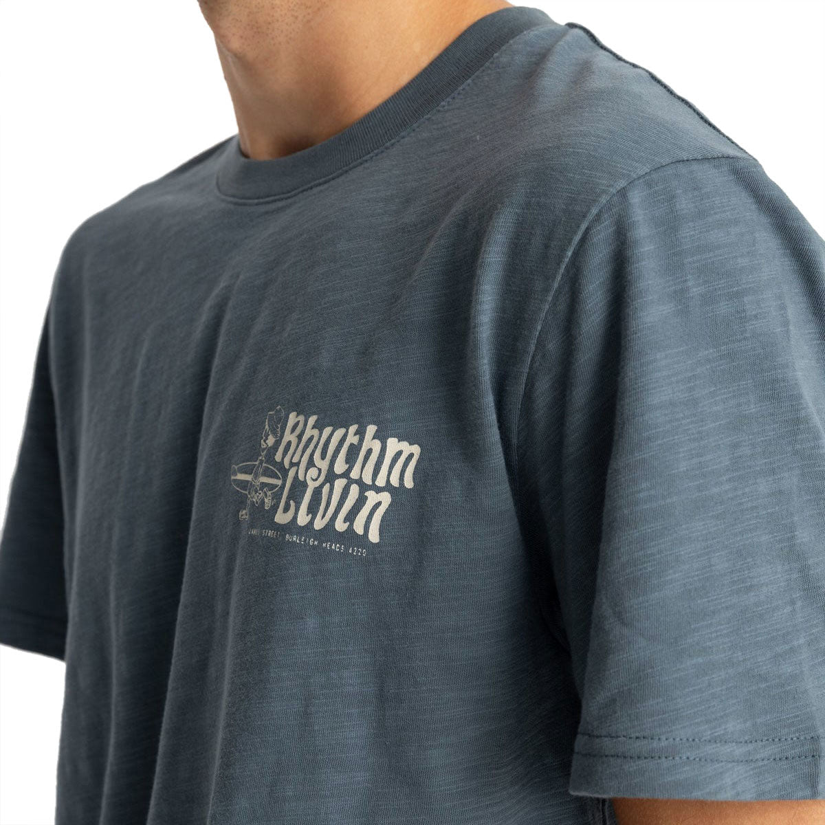 Rhythm Livin Slub T-Shirt - Slate image 3