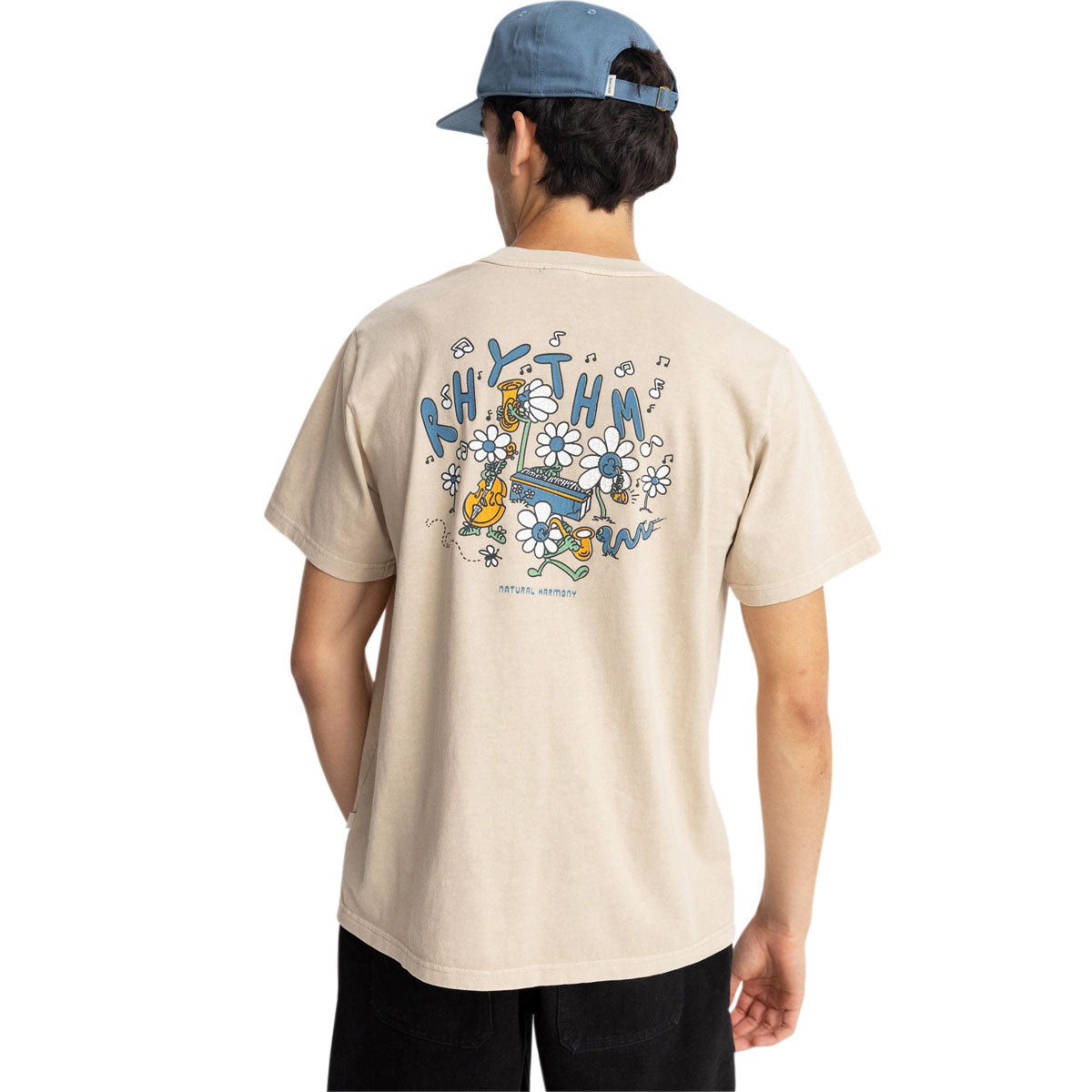 Rhythm Natural Harmony Vintage T-Shirt - Moonrock image 3