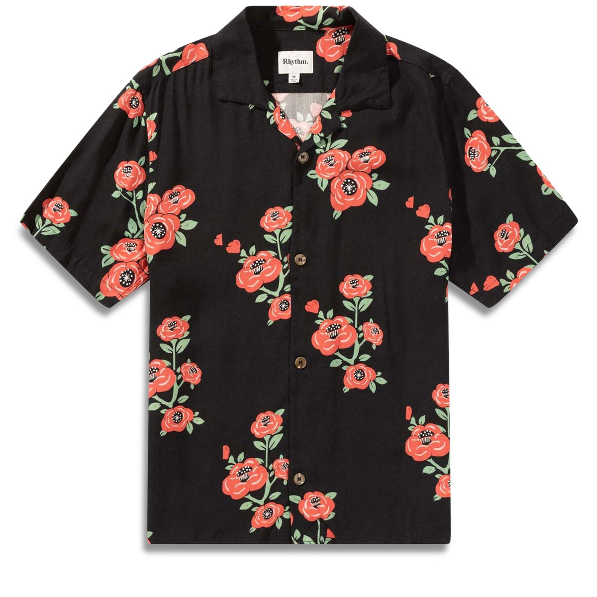 Rhythm Floral Shirt - Vinatge Black image 4