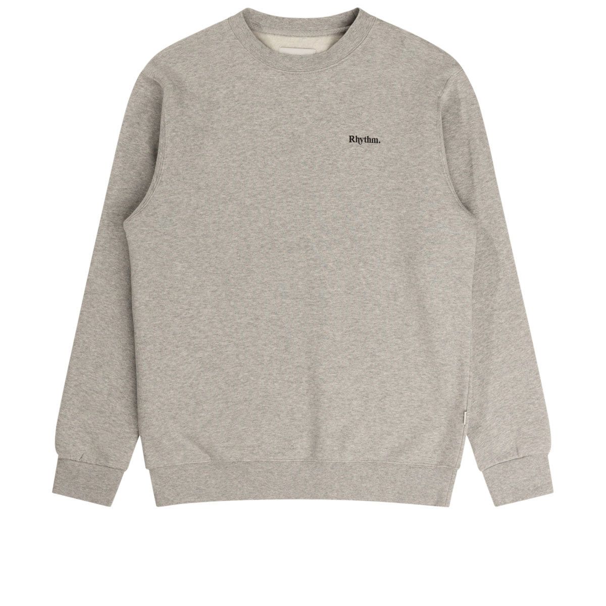 Rhythm Brand Fleece Crew Sweatshirt - Grey Heather image 1