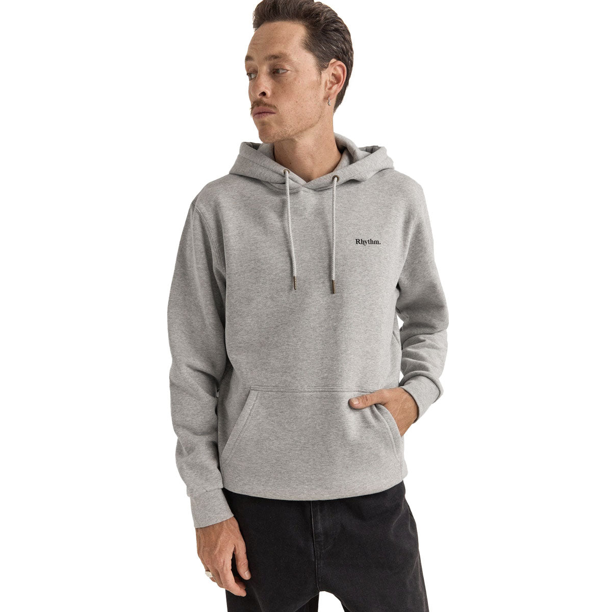 Rhythm Brand Fleece Hoodie - Grey Heather image 1