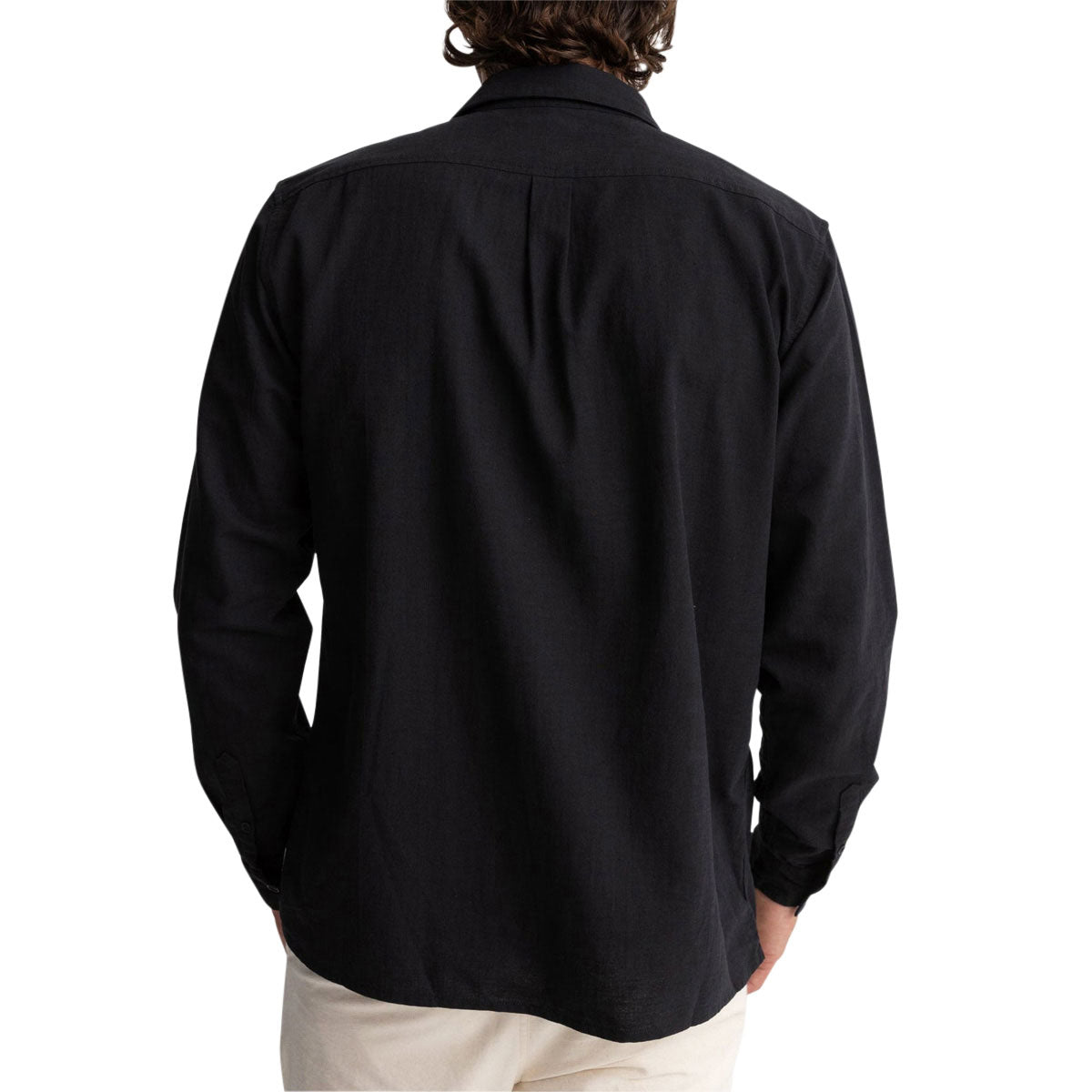Rhythm Classic Linen Long Sleeve Shirt - Vintage Black II image 2