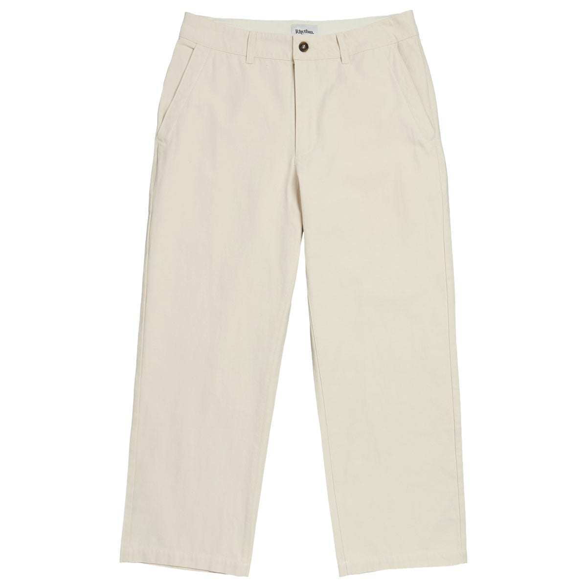 Rhythm Essential Twill Trouser Pants - Stone image 1