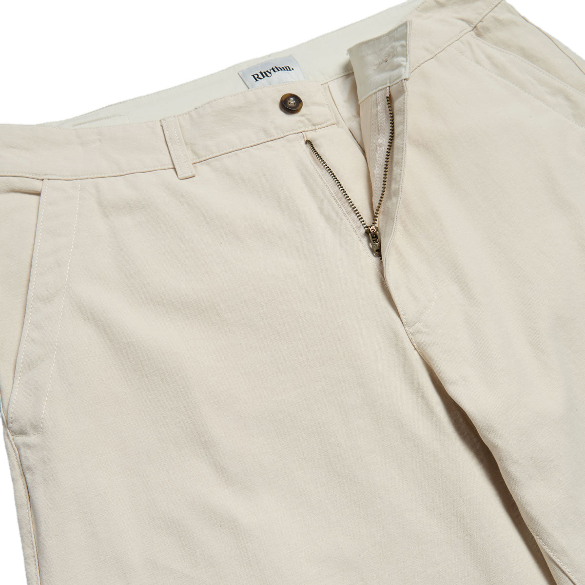 Rhythm Essential Twill Trouser Pants - Stone image 4