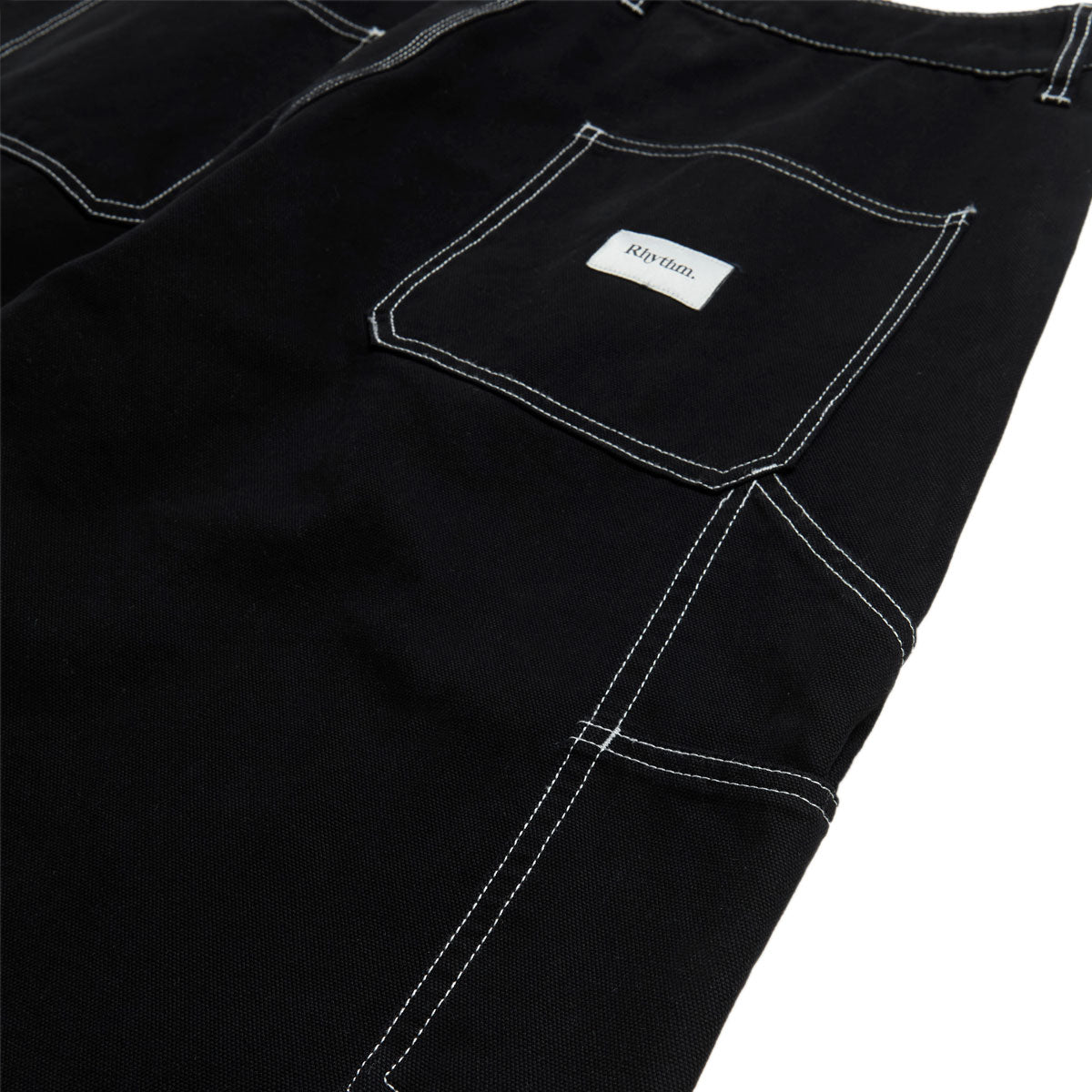 Rhythm Carpenter Canvas Pants - Black image 4