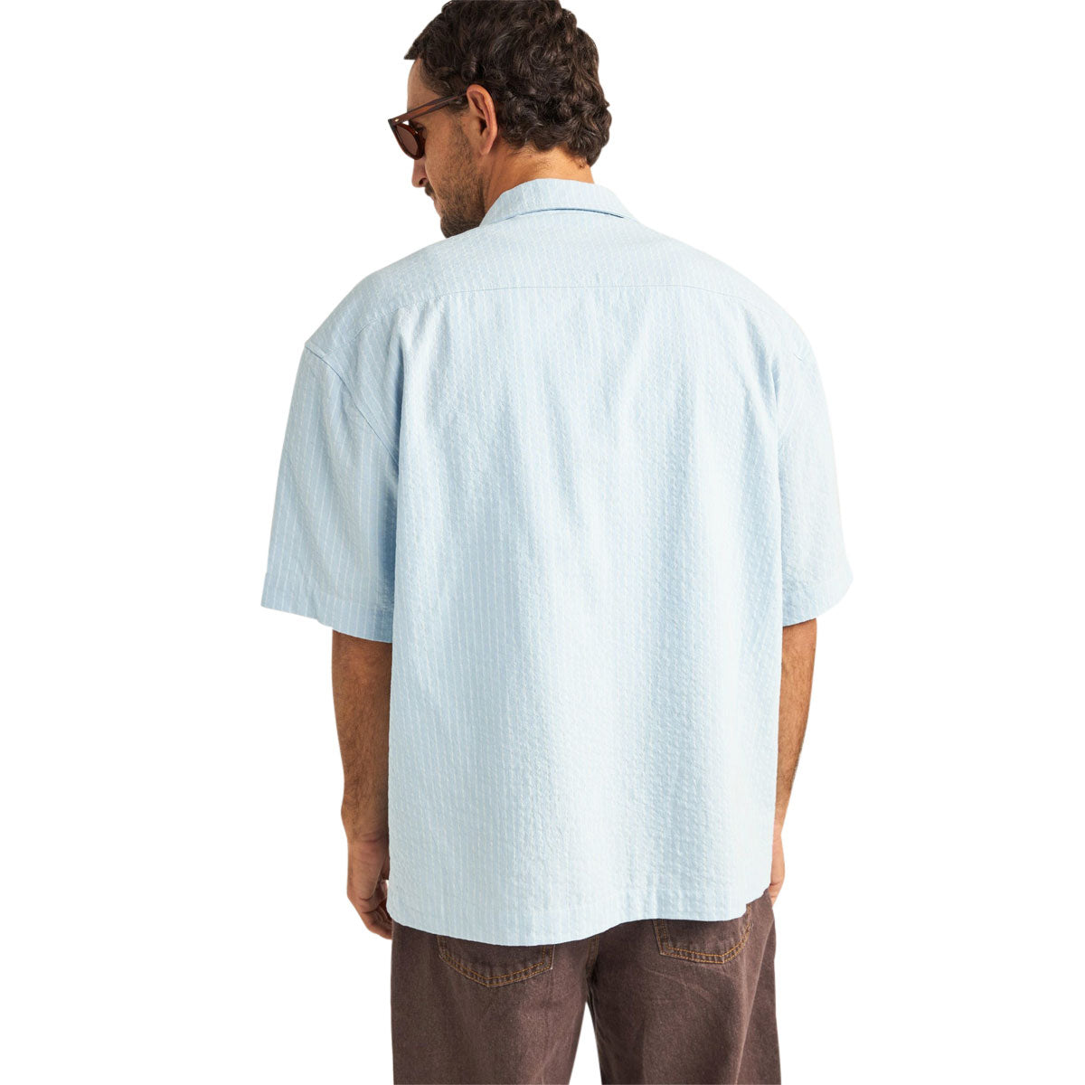 Rhythm Relaxed Stripe Shirt - Blue image 2