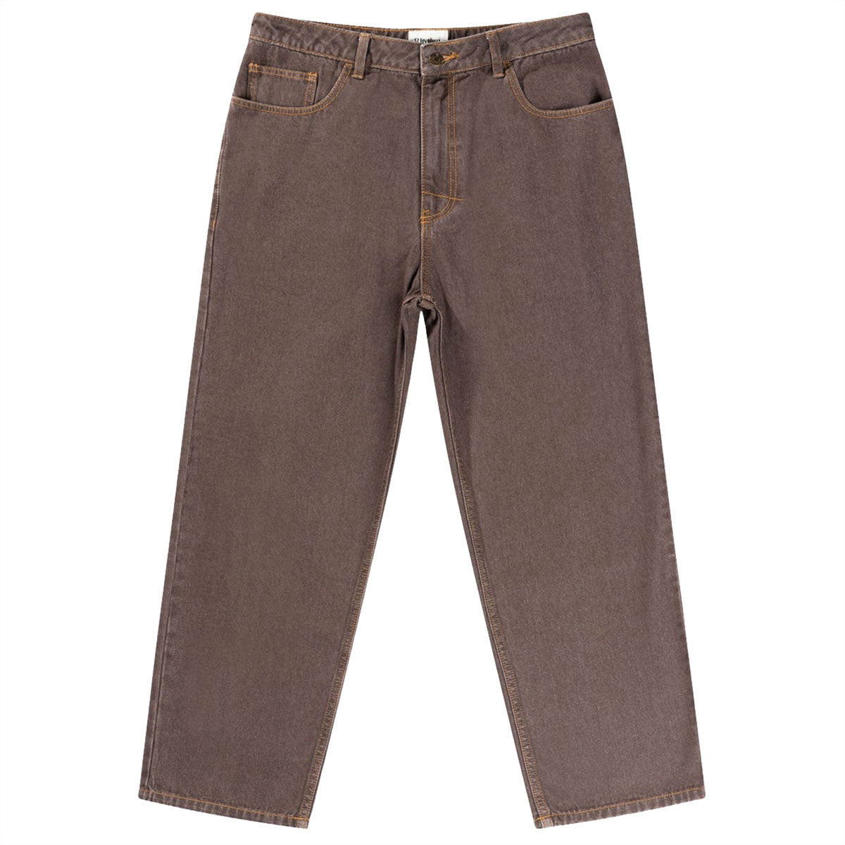 Rhythm Chile Denim Pants - Brown image 3