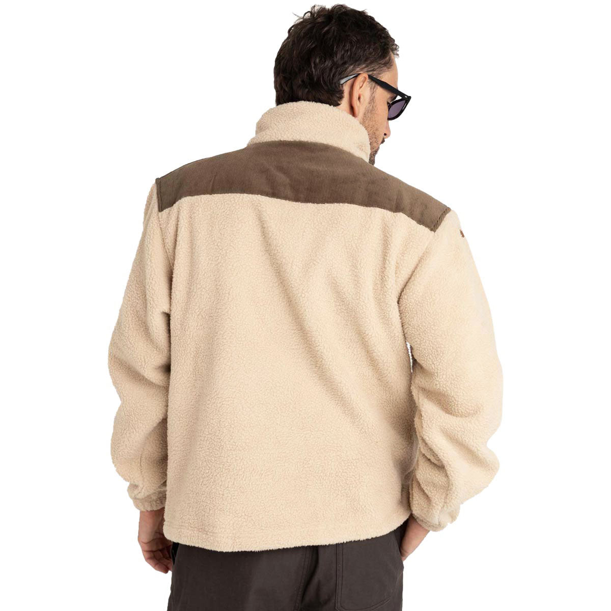 Rhythm Dune Half Zip Sweatshirt - Tobacco image 4