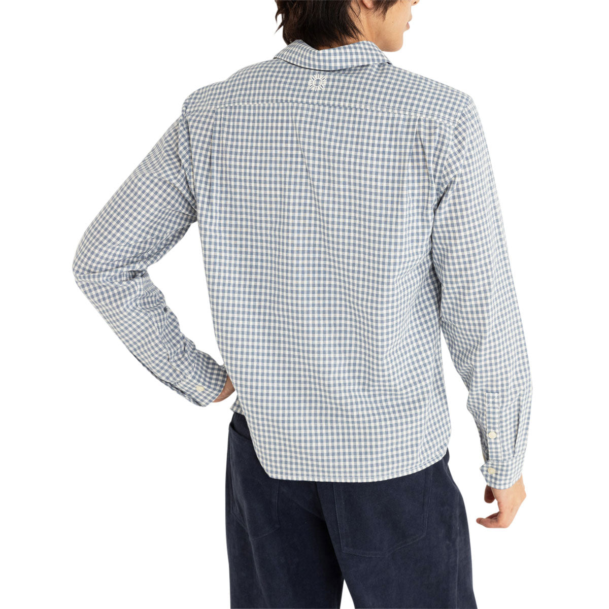 Rhythm Azul Check Long Sleeve Shirt - Blue image 2