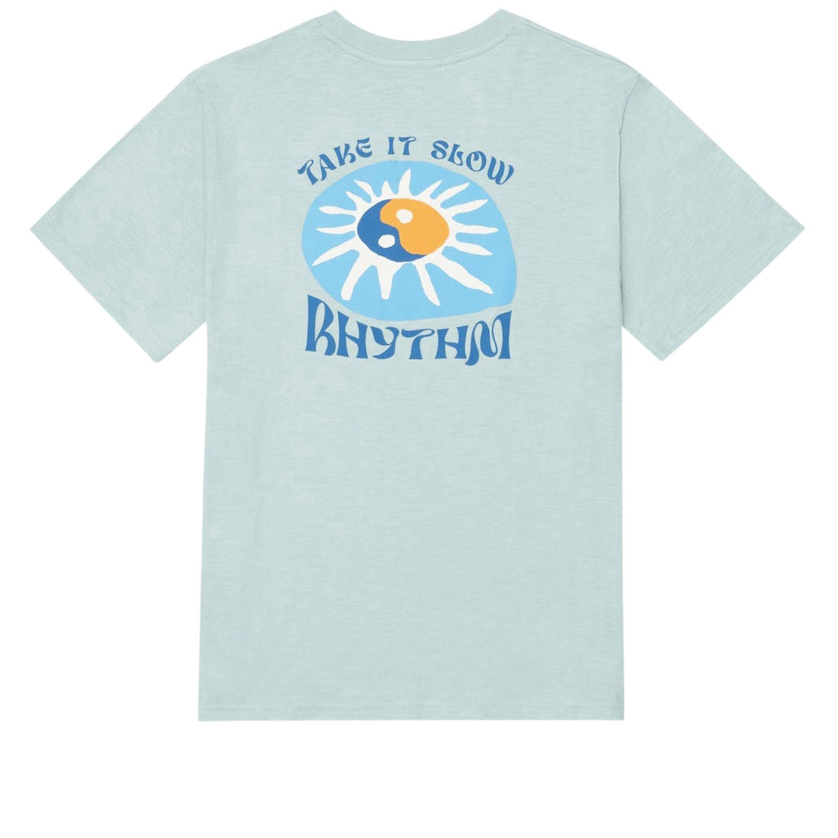Rhythm Slow Down Slub T-Shirt - Mint image 1