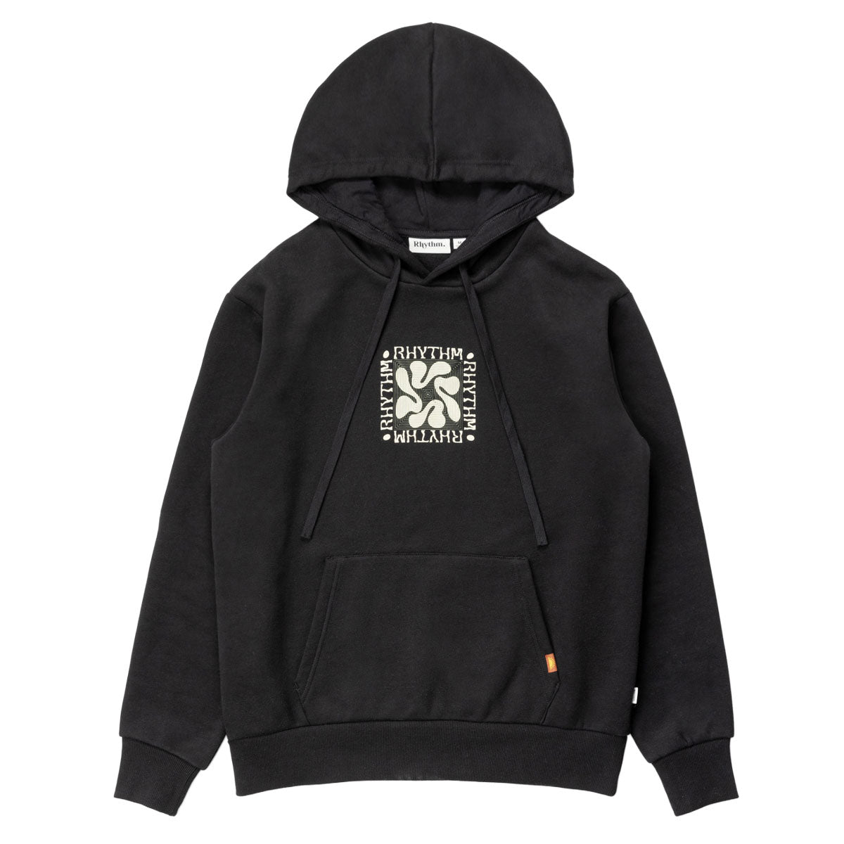 Rhythm Grange Fleece Hoodie - Black image 4