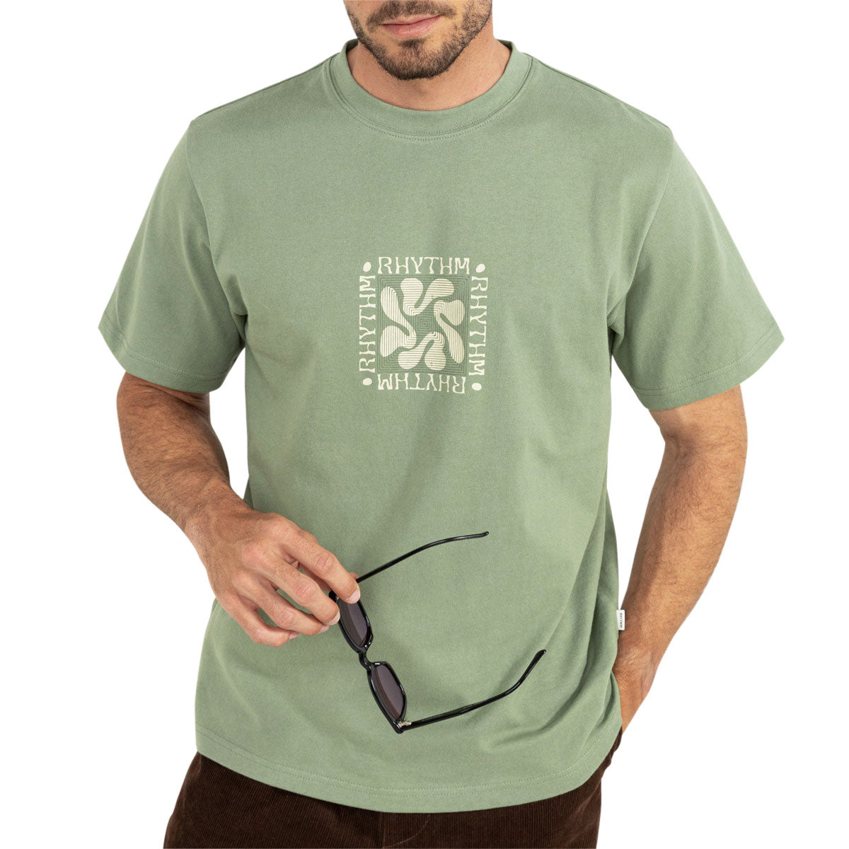 Rhythm Grange Vintage T-Shirt - Sage image 2