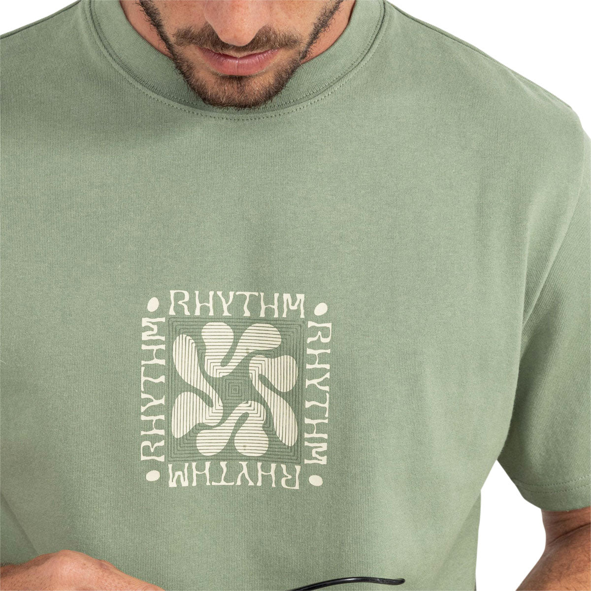 Rhythm Grange Vintage T-Shirt - Sage image 4