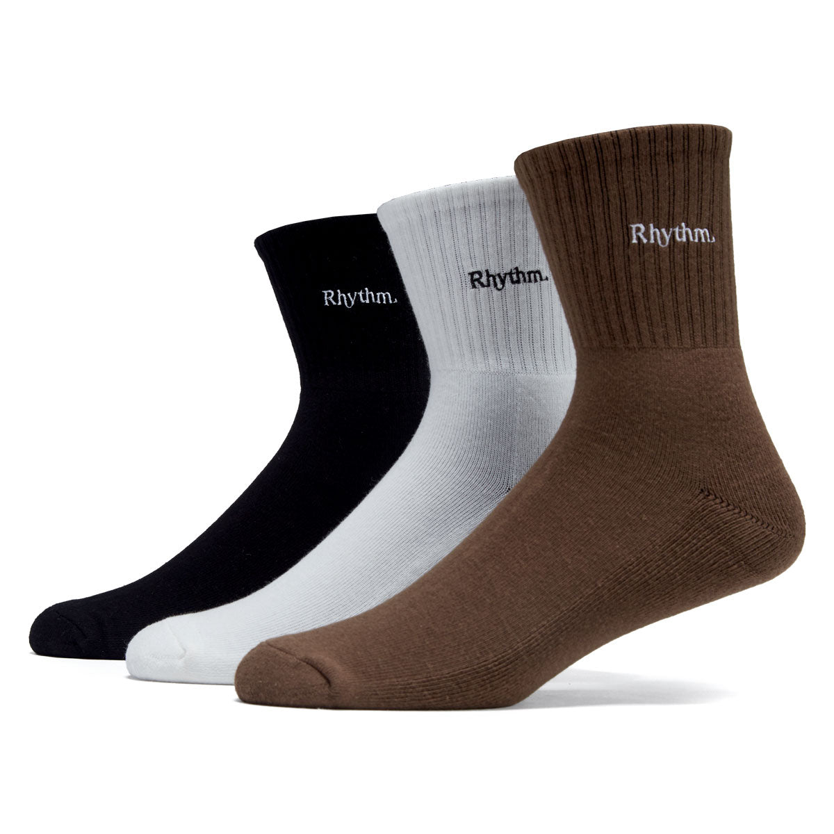 Rhythm Neutral 3 Pack Of Socks - Multi image 1