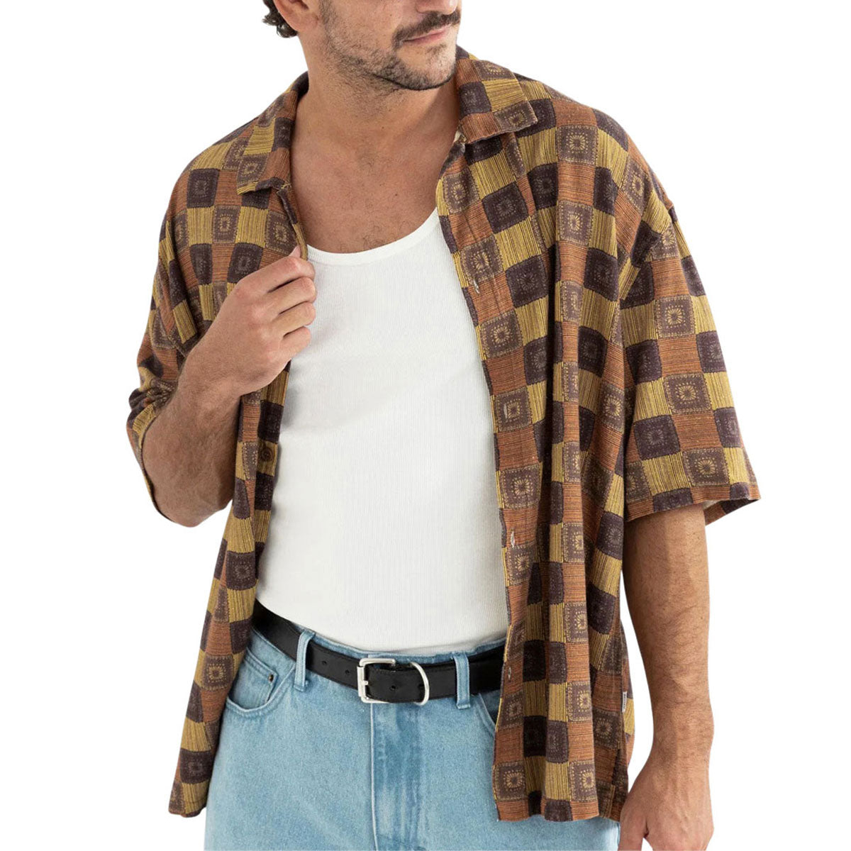 Rhythm Racket Relaxed Shirt - Ochre image 1