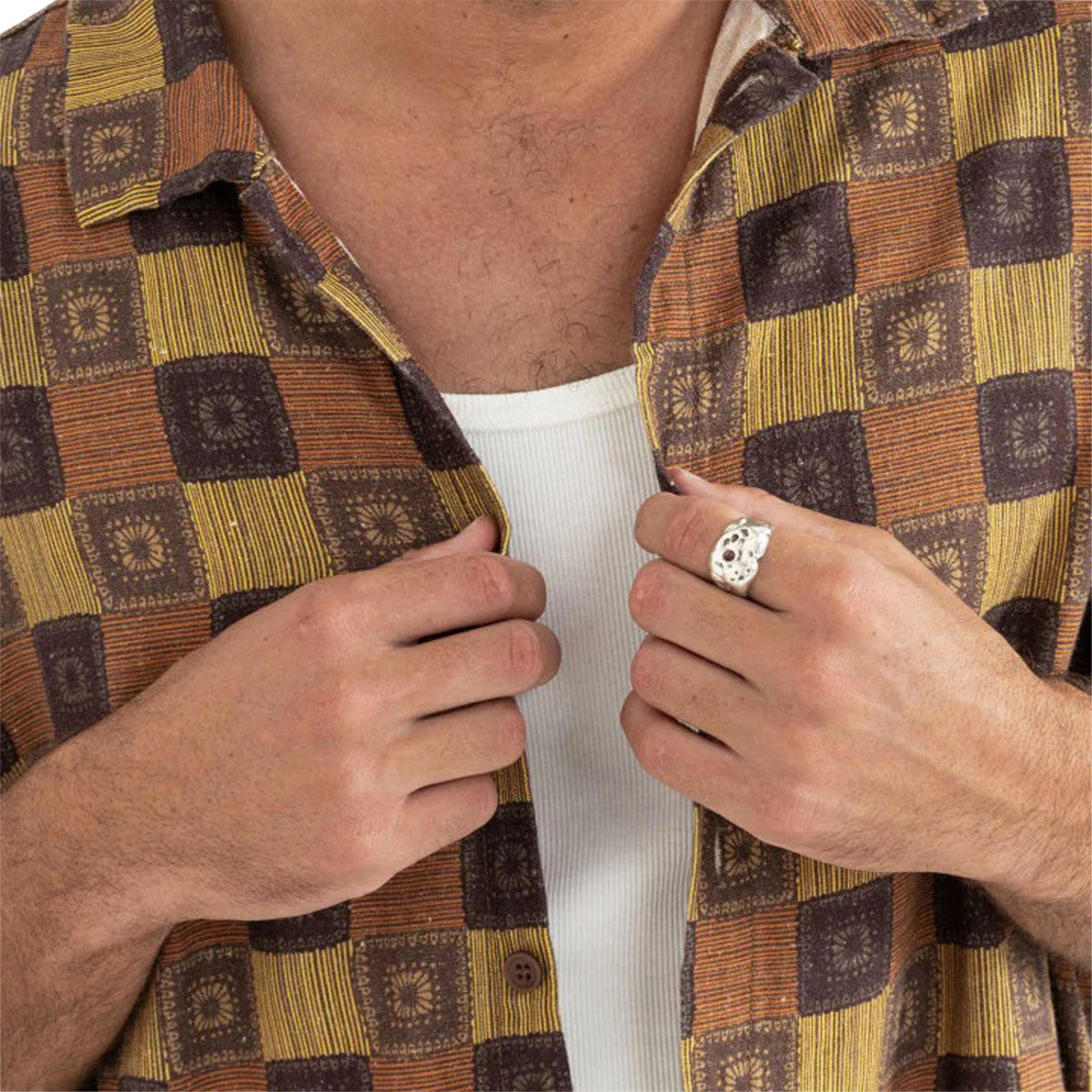 Rhythm Racket Relaxed Shirt - Ochre image 3