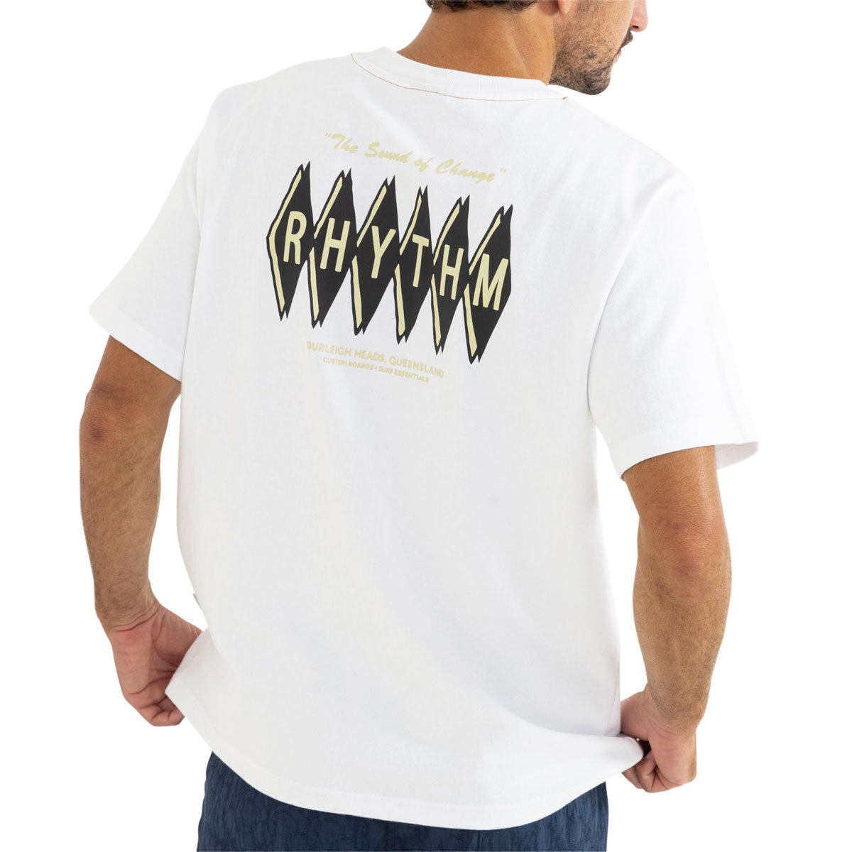Rhythm Poolroom Vintage T-Shirt - White image 4