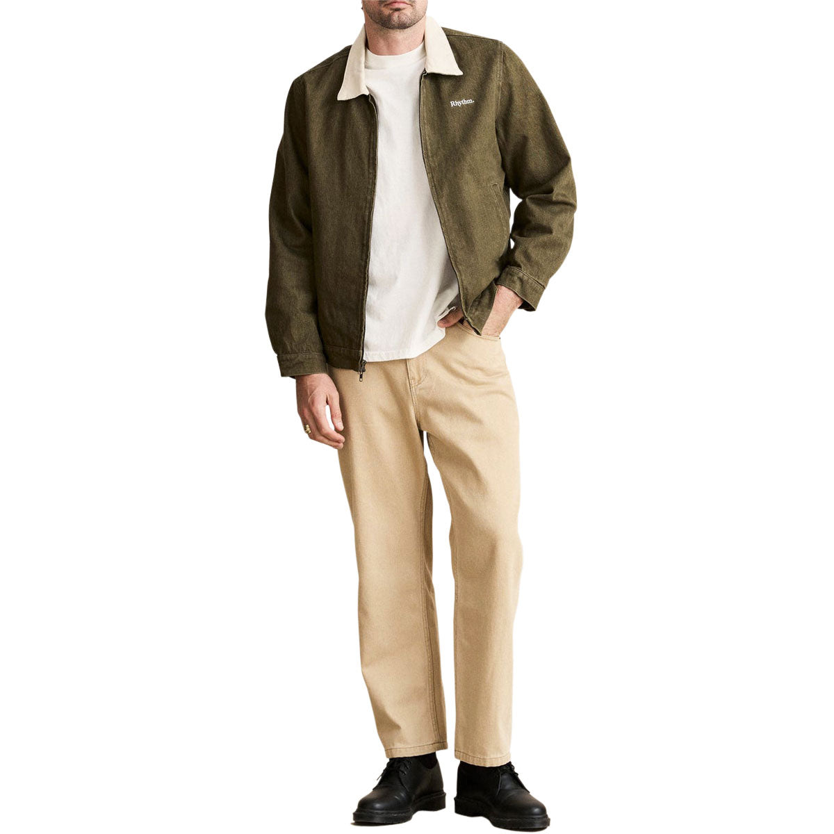 Rhythm Two Tone Jacket - Forest image 2