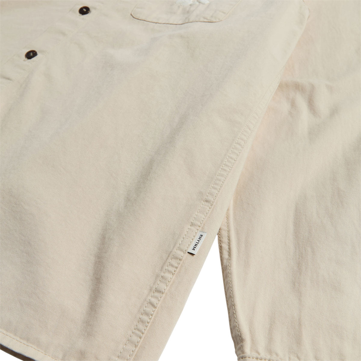 Rhythm Kinetic Long Sleeve Over Shirt - Off White image 4