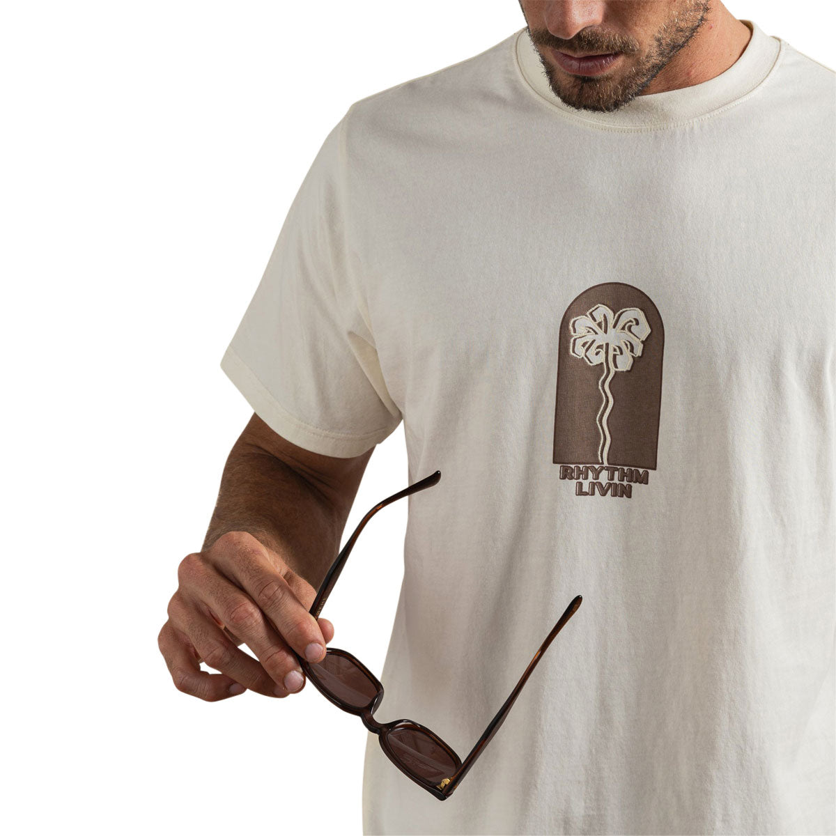 Rhythm Shaken Vintage T-Shirt - Natural image 2