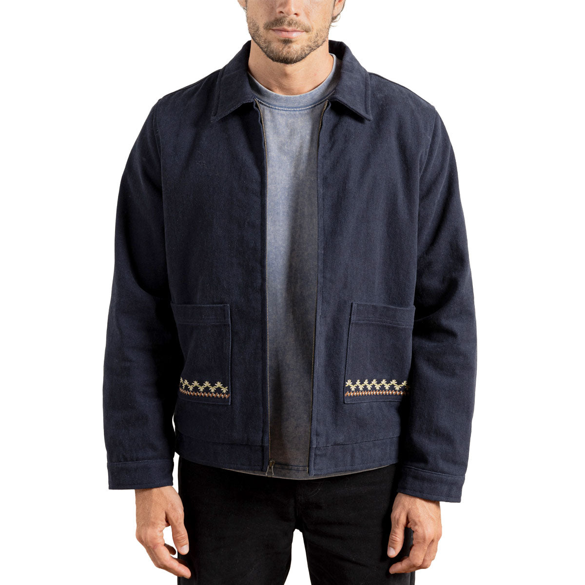 Rhythm Arugam Twill Jacket - Midnight Navy image 1