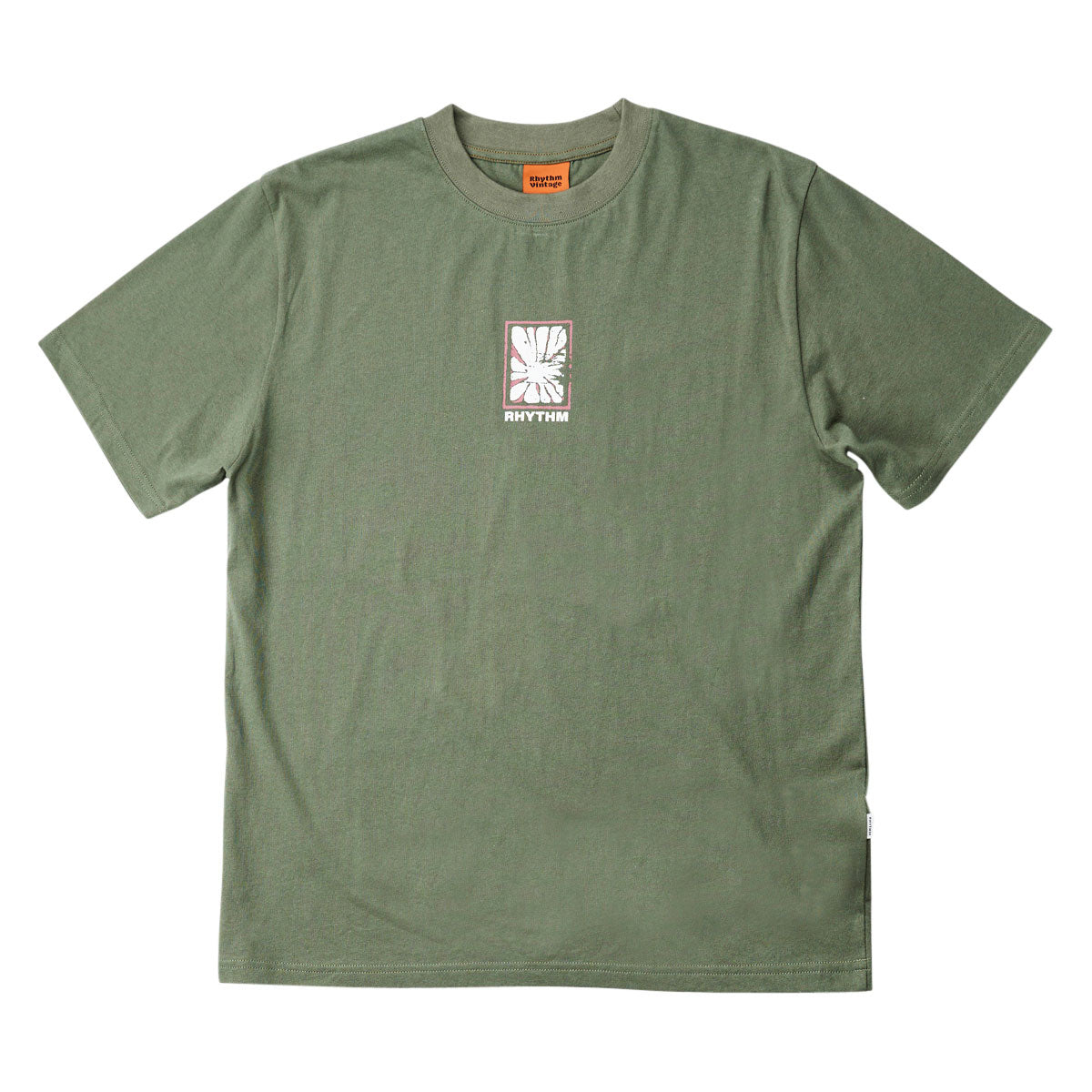 Rhythm Imprint Vintage T-Shirt - Vintage Green image 1