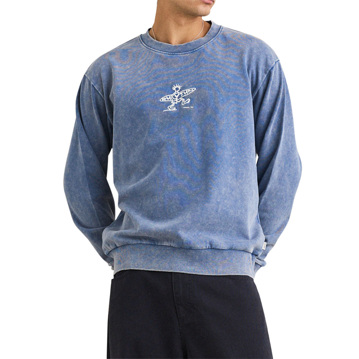 Rhythm Drifter Salt Wash Sweatshirt - Slate image 1