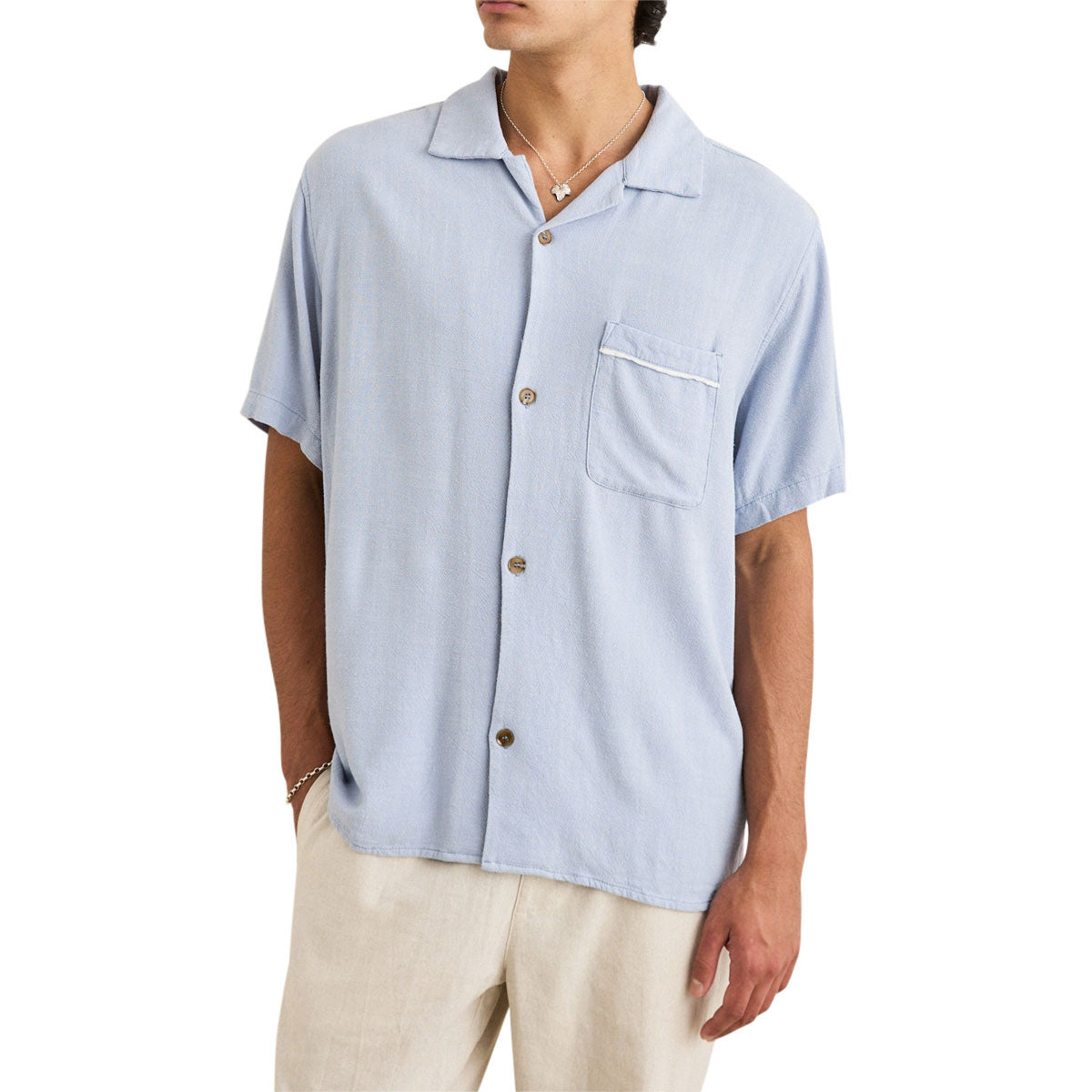 Rhythm Daytona Shirt - Sky image 1