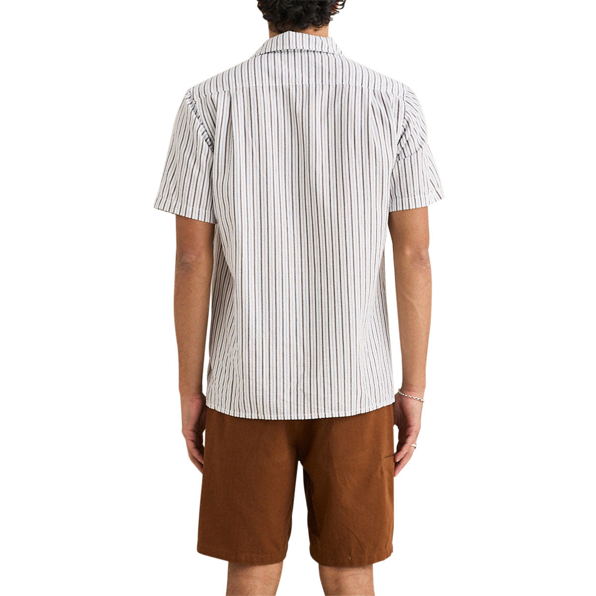 Rhythm Seersucker Stripe Shirt - Cedar image 2