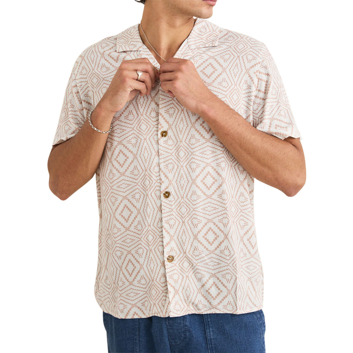 Rhythm Mosaic Shirt - Tobacco image 1