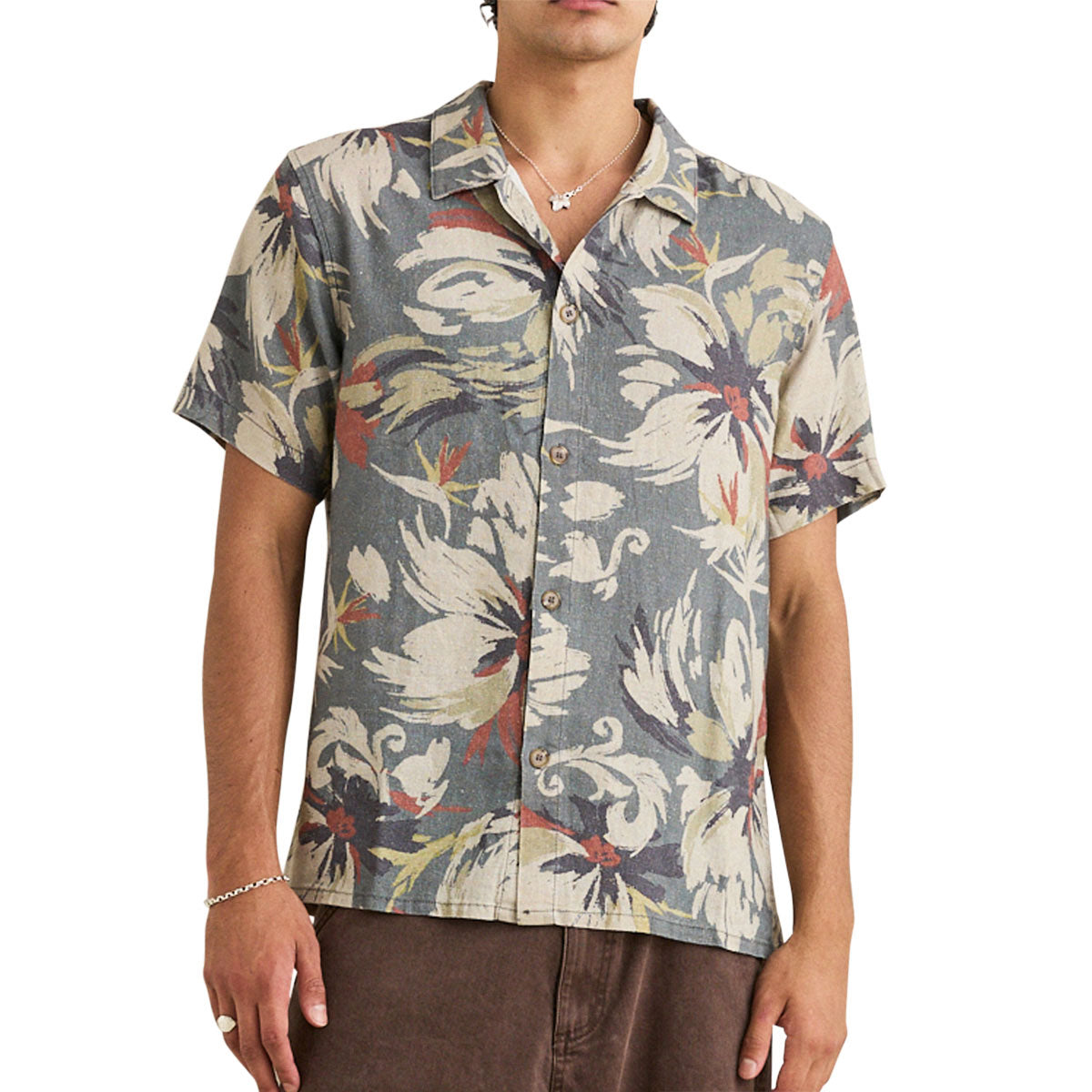 Rhythm Tropical Camo Shirt - Camo image 1