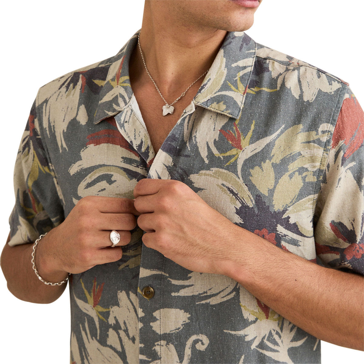 Rhythm Tropical Camo Shirt - Camo image 3