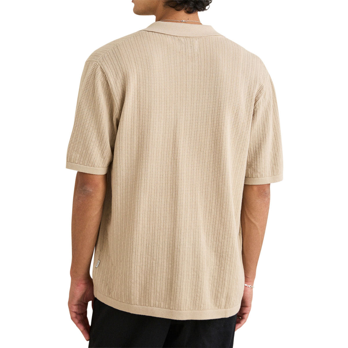 Rhythm Textured Knit Shirt - Stone image 2