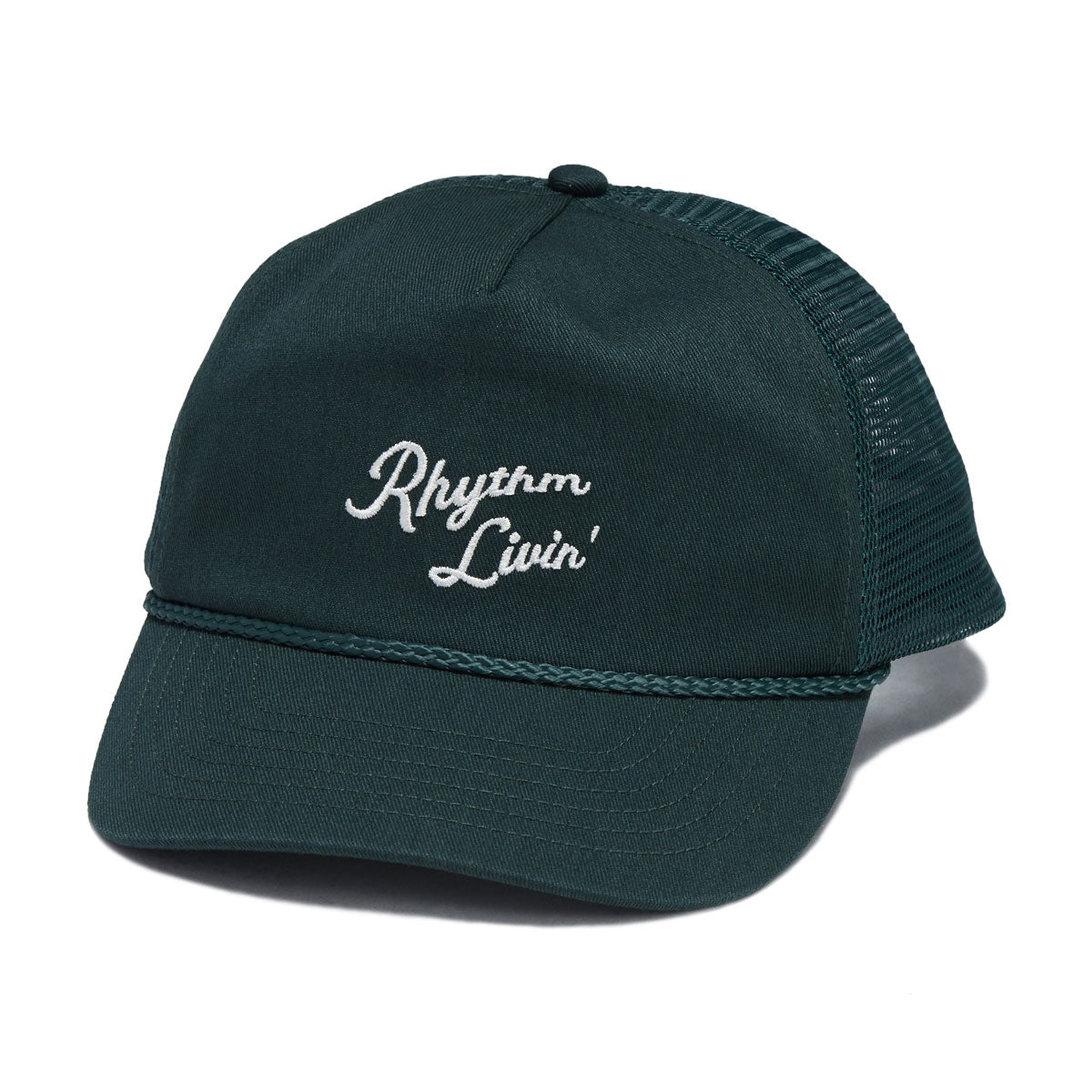 Rhythm Script Trucker Hat - Green image 1