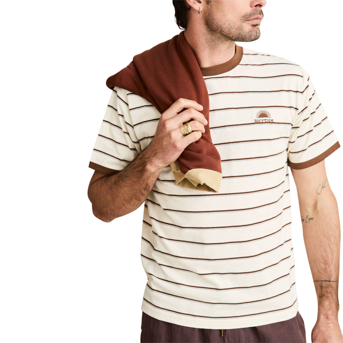 Rhythm Field Guide T-Shirt - Tobacco image 1