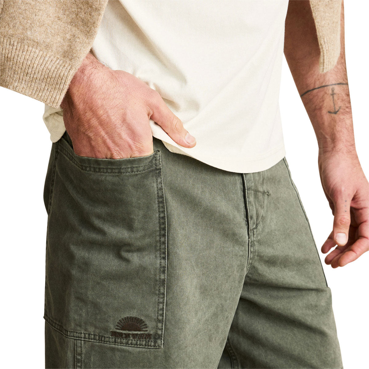 Rhythm Field Guide Walks Shorts - Stone image 3