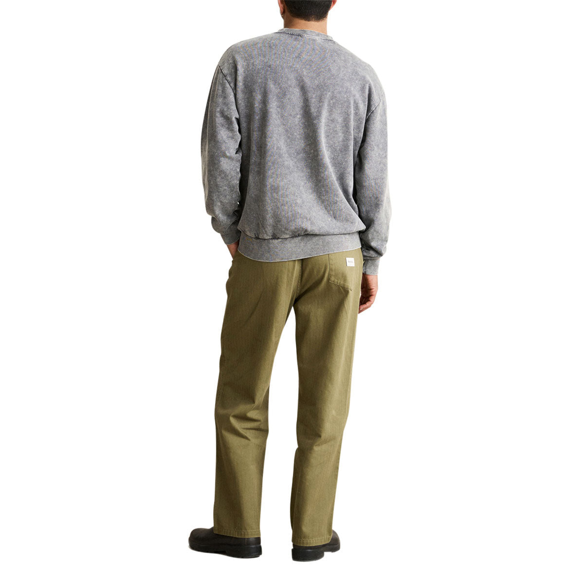 Rhythm Essential Herringbone Jam Pants - Olive image 4