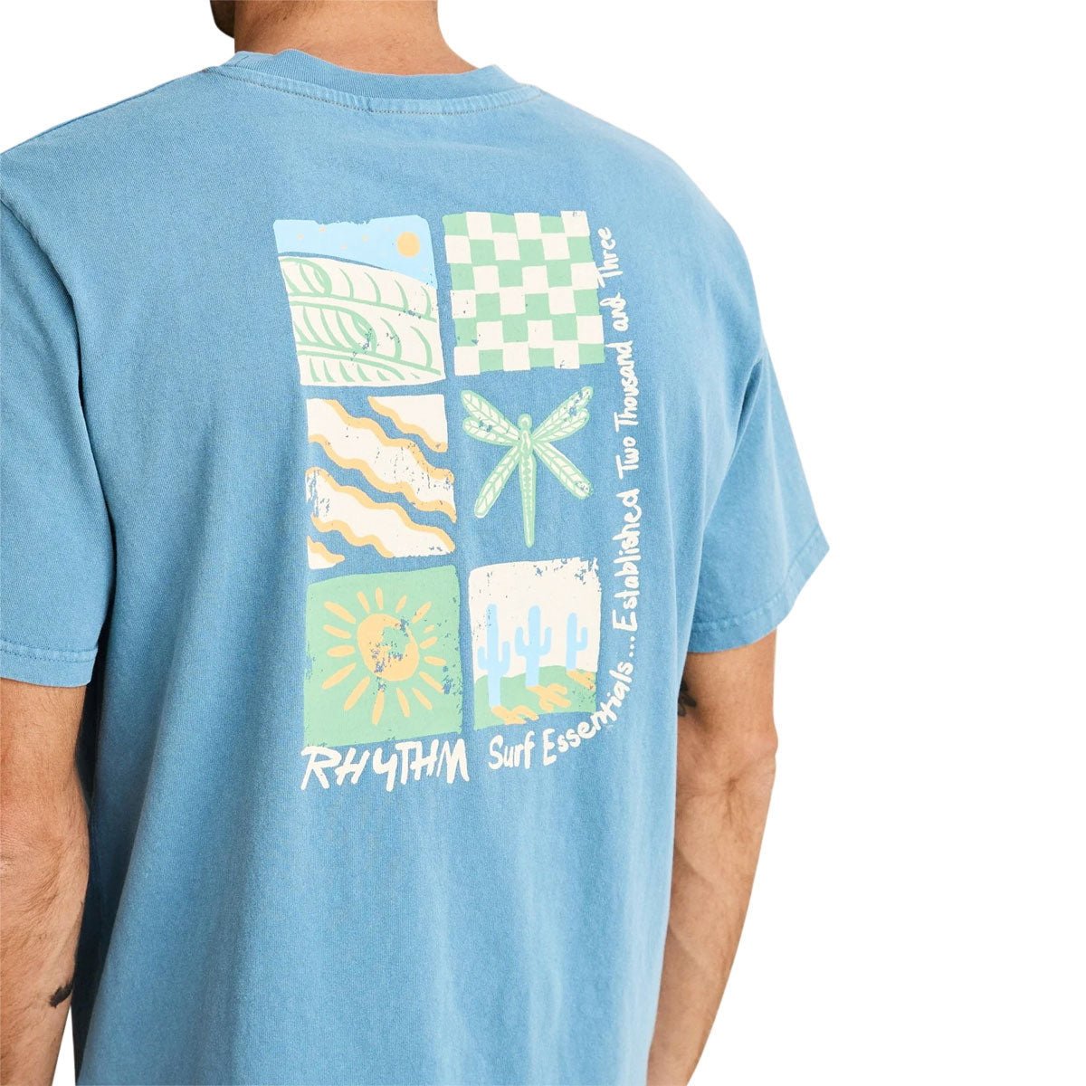 Rhythm Mementos Vintage T-Shirt - Bluestone image 4