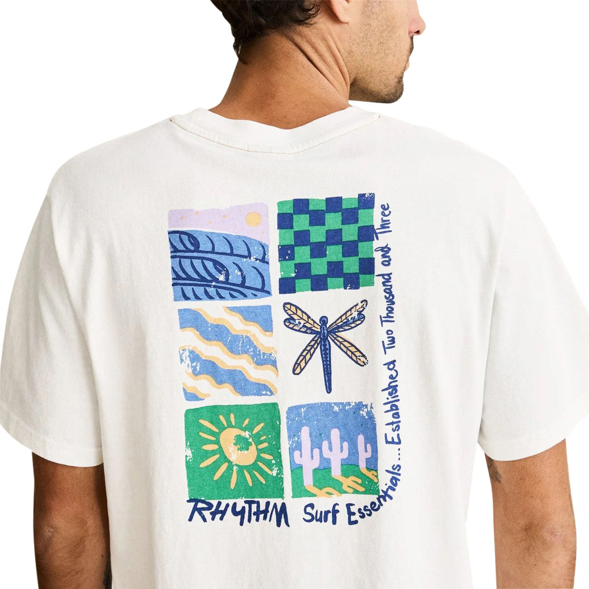 Rhythm Mementos Vintage T-Shirt - Vintage White image 4